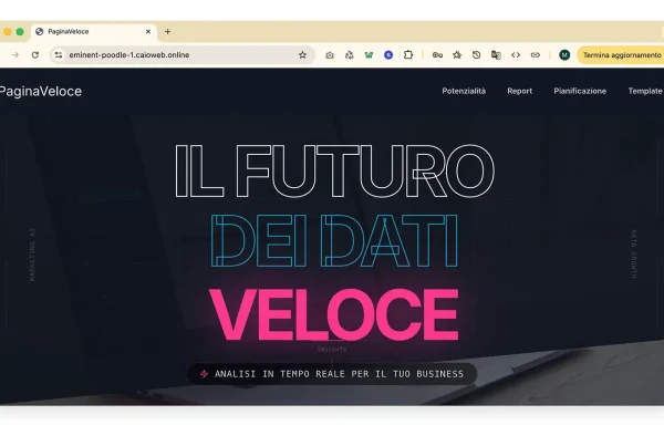 CAIO Demo landing page Figma